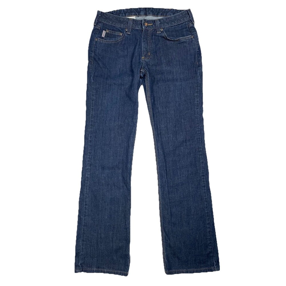 Carhartt Womens Jeans 29 Modern Fit Straight Low Rise Stretch Western Gorpcore